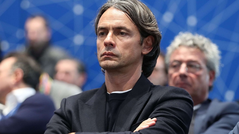 Tương tự là Filippo Inzaghi chưa mấy thành công