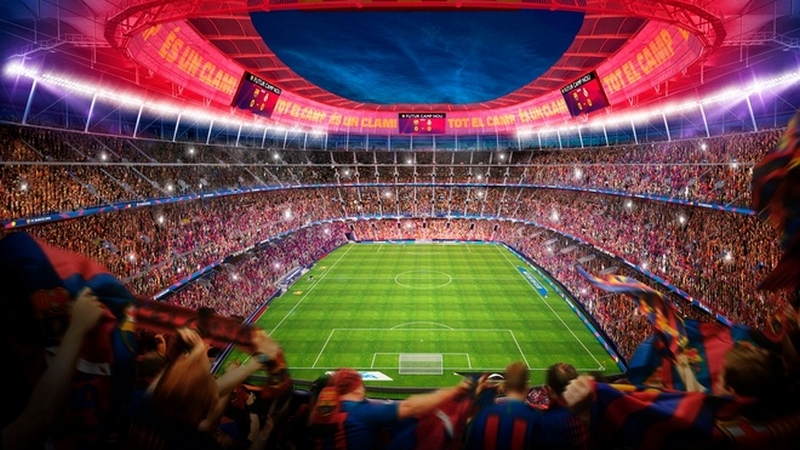 Camp Nou là một trong những sân vận động đẹp nhất thế giới